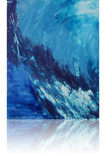 Bleu de Prusse n° 2-2/2 :: oct 2007 :: 81 x 65 :: techniques mixtes: acrylique, huile, modeling paste (BP dégradé)