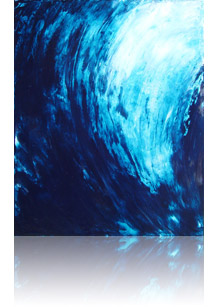 Bleu de Prusse n° 2-2/3 :: oct 2007 ::50 x 30 :: techniques mixtes: acrylique + huile (BP dégradé)