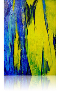 Déchirures 1 :: fév 2007 :: 70 x 50 :: techniques mixtes: acrylique, pastel gras, pigment :: collection particulière