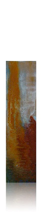 c² i # 2 :: oct 08 :: 40 x 10 :: pigment, acrylique sur bois ::